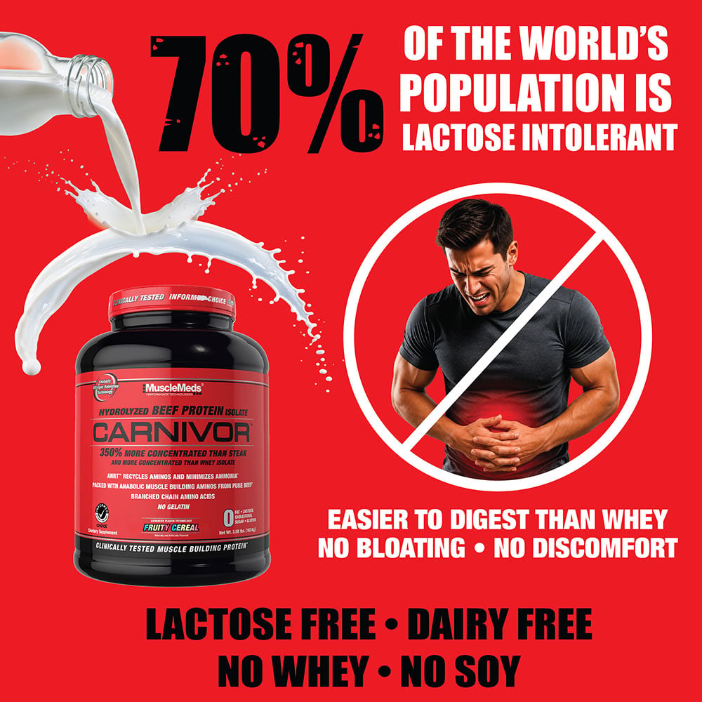 Easier to digest than whey - No bloating or discomfort
