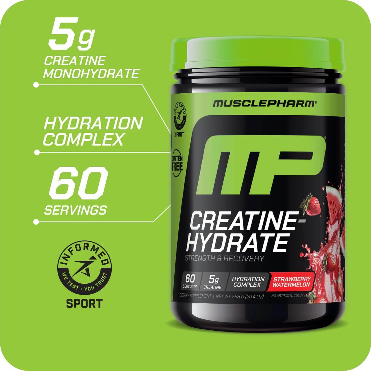 New Product! MusclePharm Creatine-Hydrate