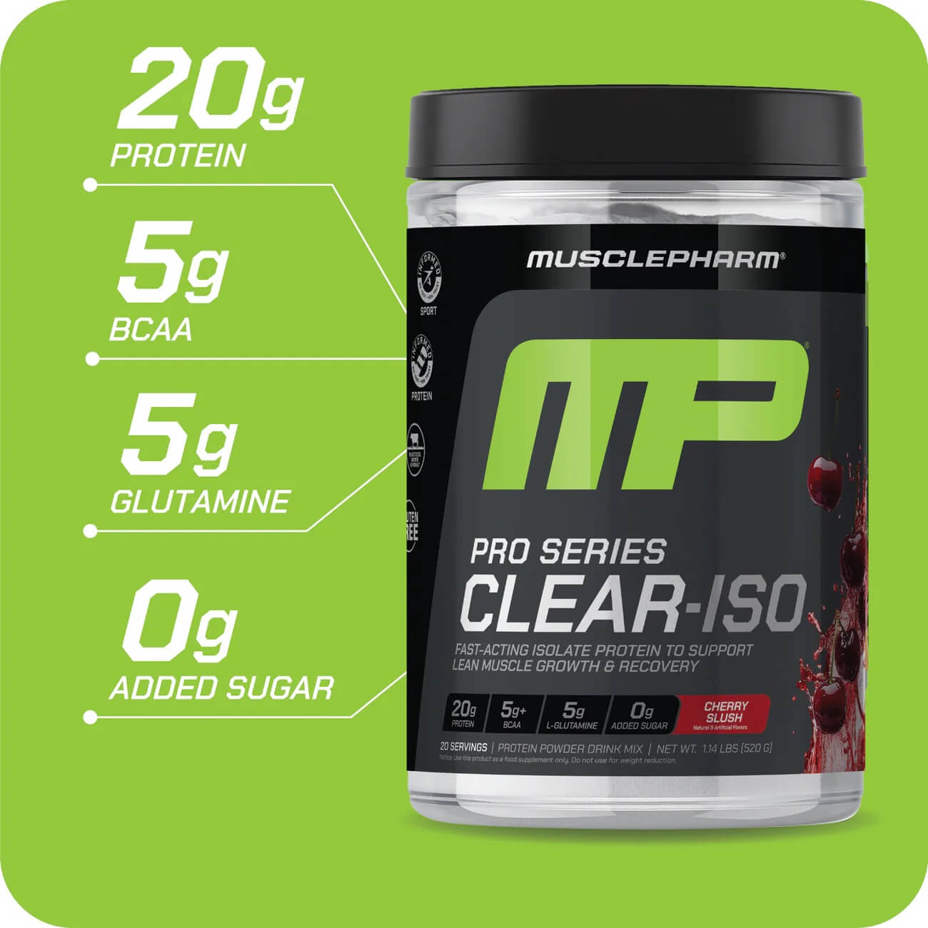 MusclePharm Pro Series CLEAR-ISO
