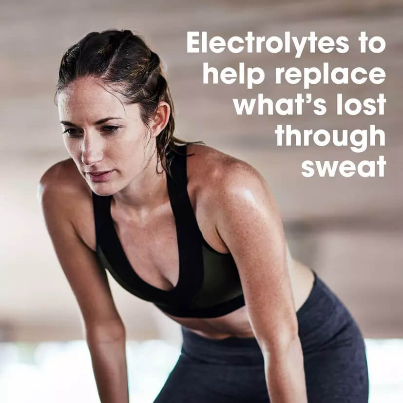 Woman recovering after a workout