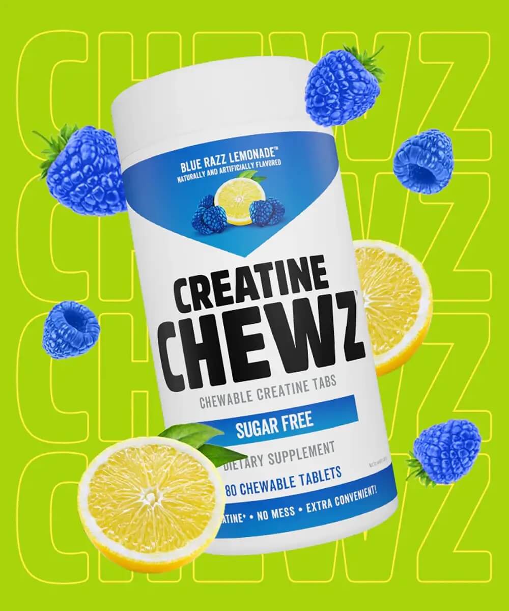 Blue Razz Lemonade Creatine Chewz