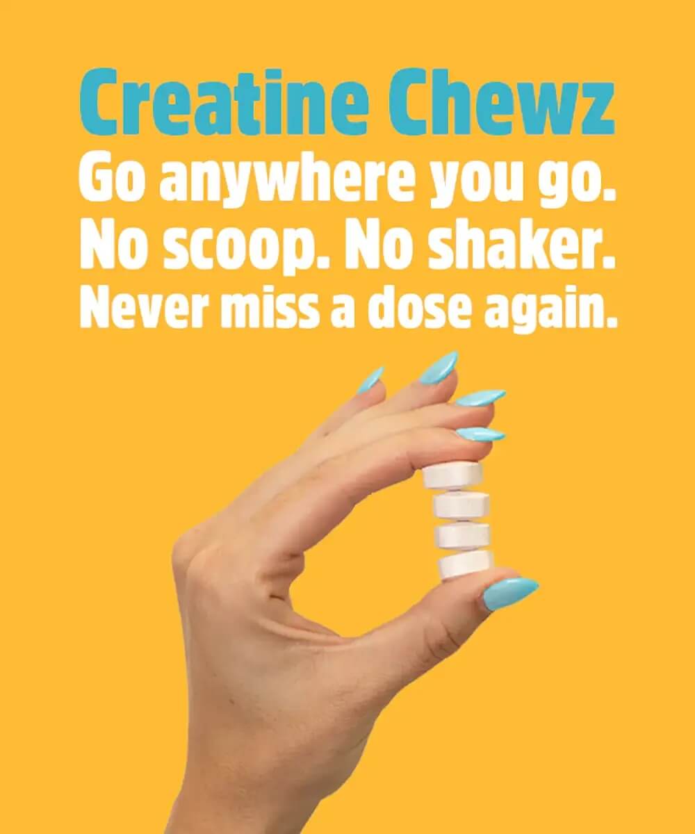 Go anywhere you go. No scoop. No shaker. Never miss a dose again.