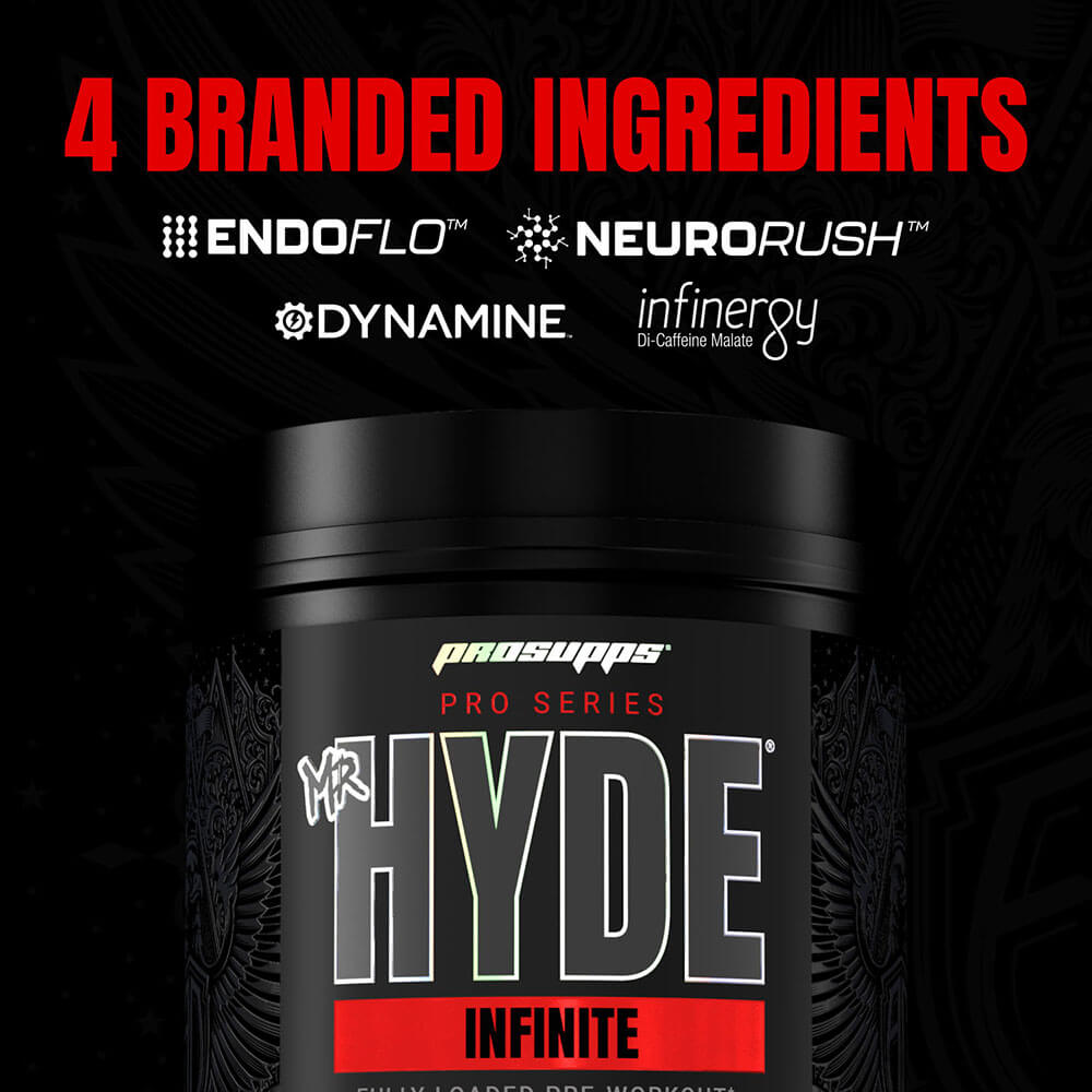Featuring 4 Branded Ingredients: EndoFlo, NeuroRush, Dynamine, and Infinergy