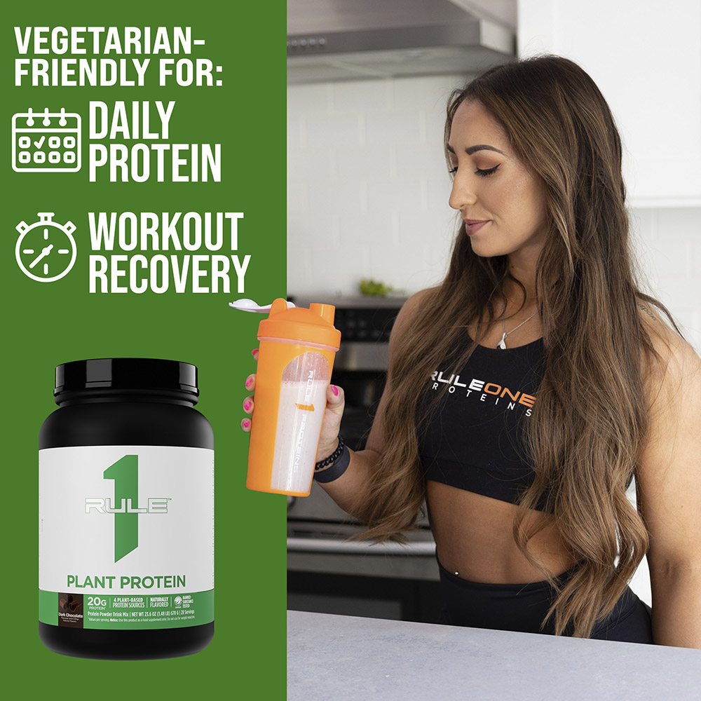 Vegetarian-friendly for Daily Protein, Workout Recovery