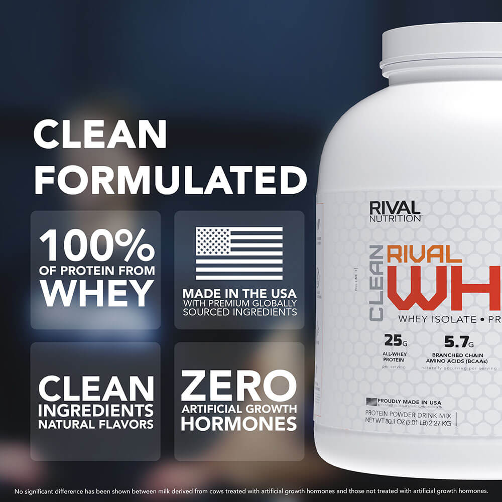 Clean Formulated 100% Whey Protein