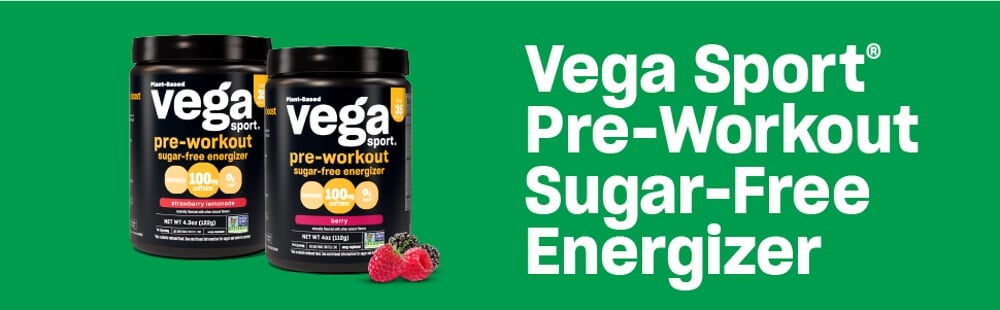 Vega Sport Pre-Workout Sugar-Free Energizer flavor line-up
