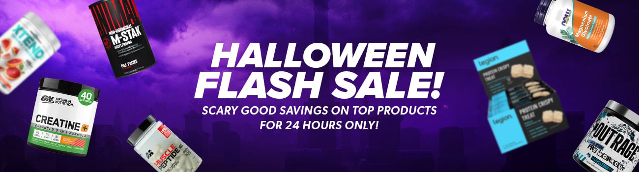 Halloween Flash Sale! Scary good savings on top products for 24 hours only!