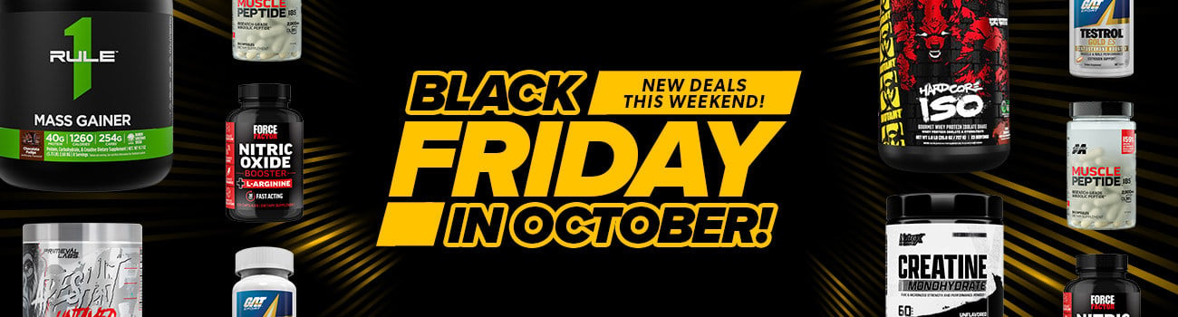 Black Friday in October! New deals this weekend!