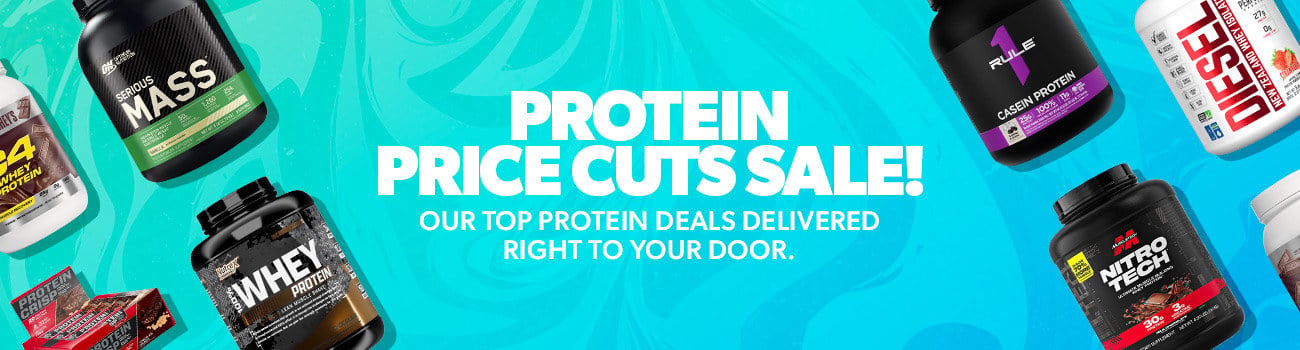 Protein Price Cuts Sale! Our top protein deals delivered right to your door.