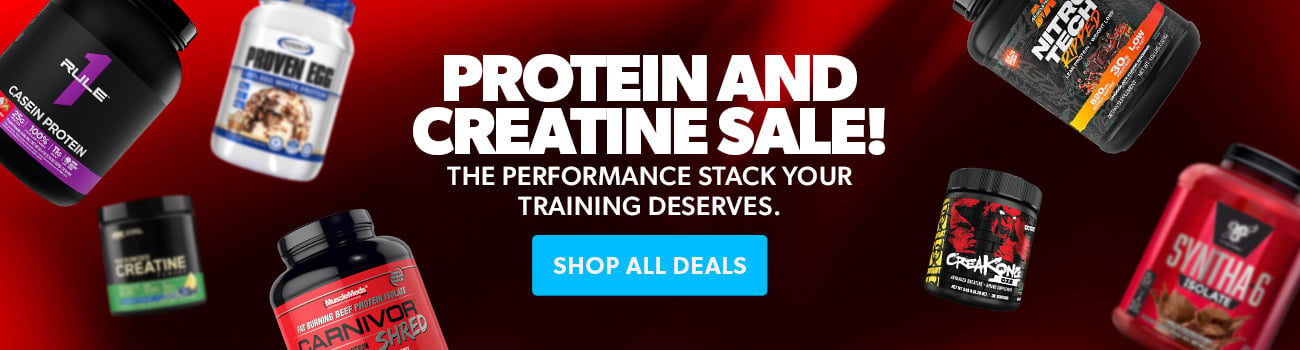 Protein & Creatine Sale! The performance stack your training deserves.