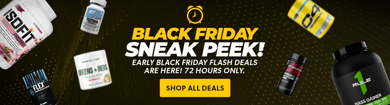 Black Friday Sneak Peek! Early Black Friday Flash deals are here! 72 hours only.