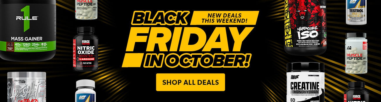 Black Friday in October! New deals this weekend!
