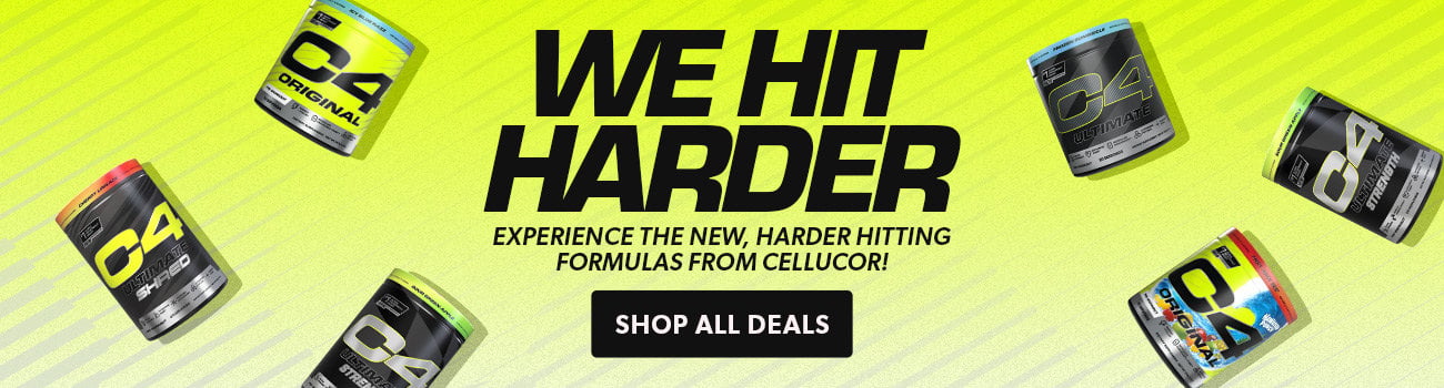 We Hit Harder - Experience the new, harder hitting formulas from Cellucor!