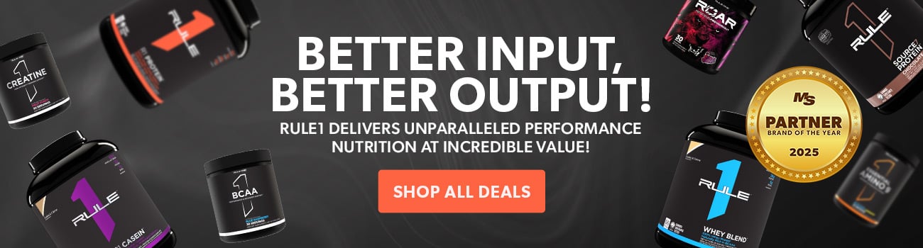 Better input, better output! Rule 1 delivers unparalleled performance nutrition at incredible value!